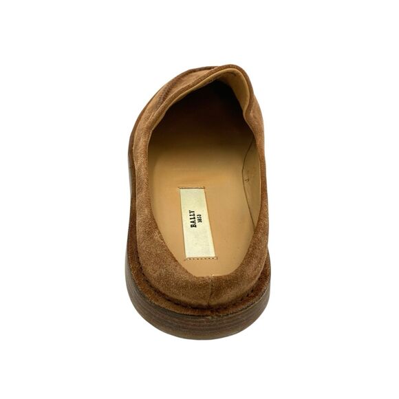 Bally Fosko Men 7 Cuero Calf Suede Leather Mules & Clogs Slipper MSRP $1130 NWOB main image 4